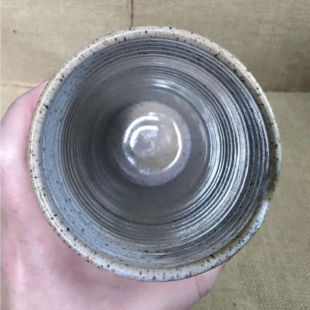 Wizard Of Clay Pottery Tall Cylinder Vase Neutral Cottagecore Minimalist Rustic